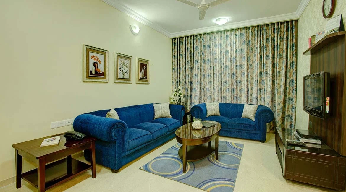 Serviced Apartment Living Room 01