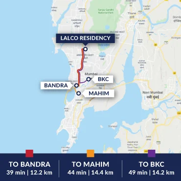 Bandra / Mahim Map